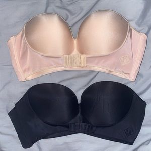NWOT 38C Strapless Bras 2-Pack
